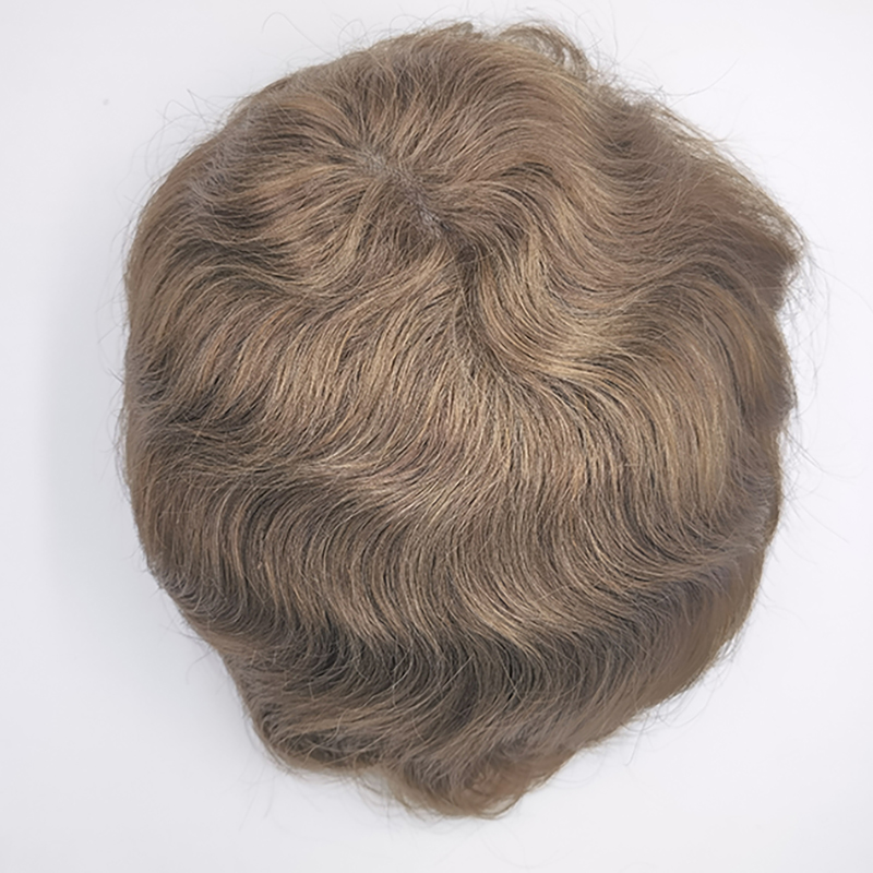 Skin with Front Lace Medium Density Men’s Toupee